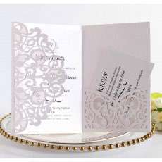 Business Invitation Card Laser Cut Marriage Invitation Thank You Card